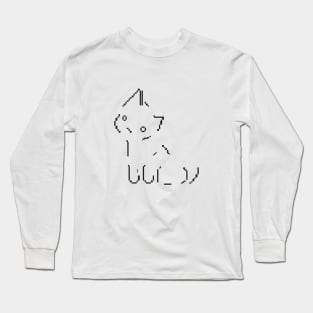 Pixel Kitten Long Sleeve T-Shirt